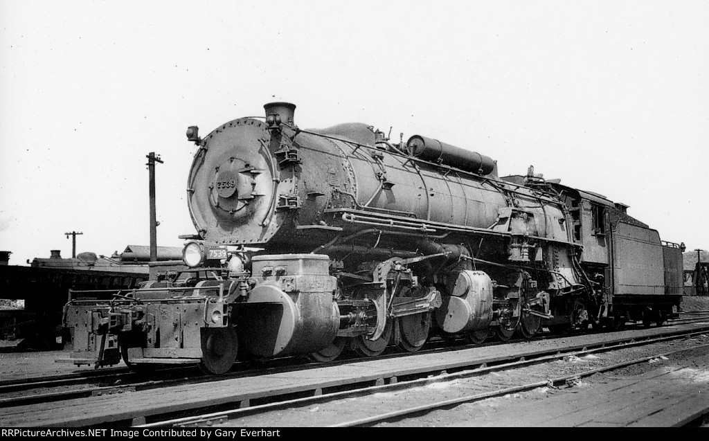 BO 2-6-6-2 #7539 - Baltimore & Ohio